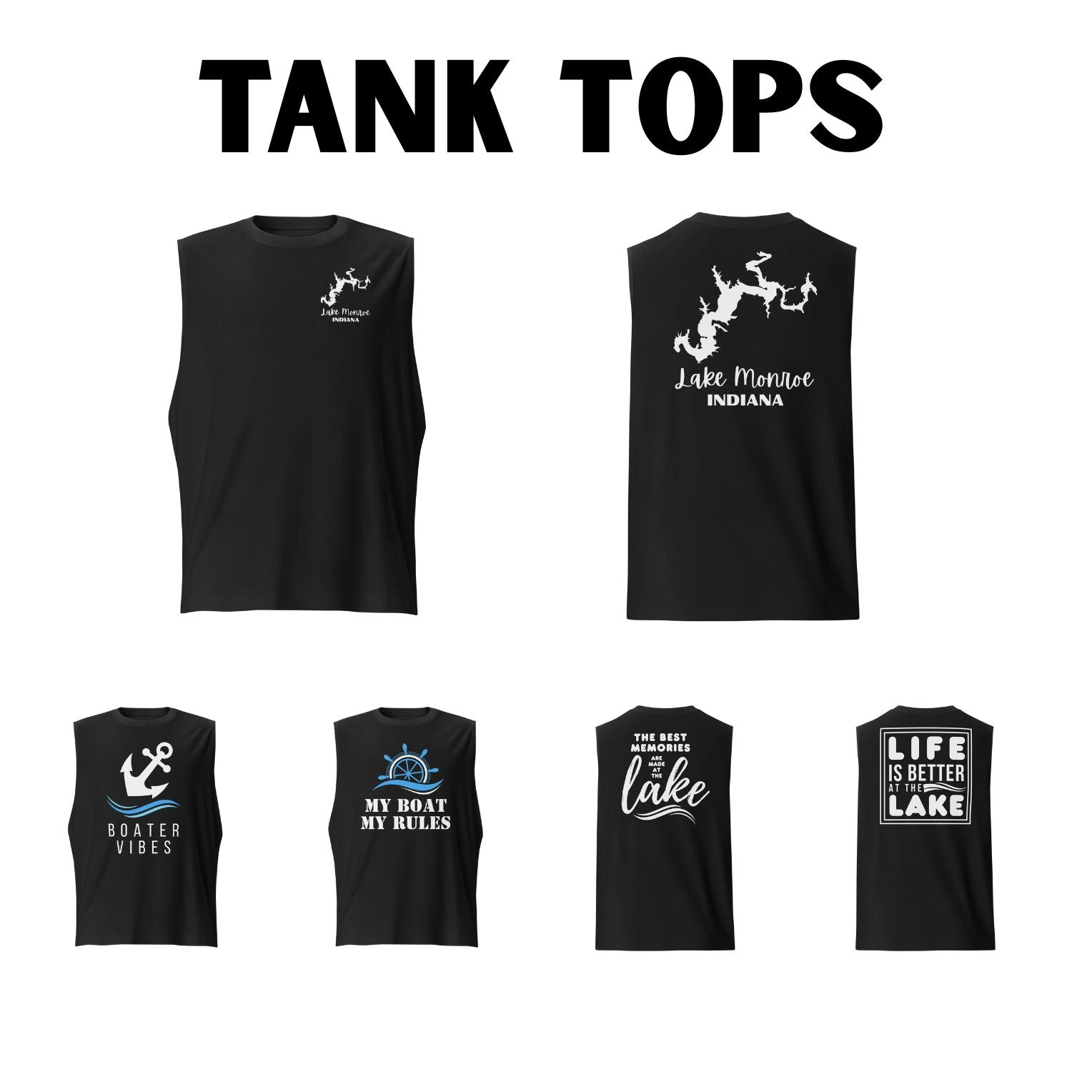Lake Monroe Tank Tops