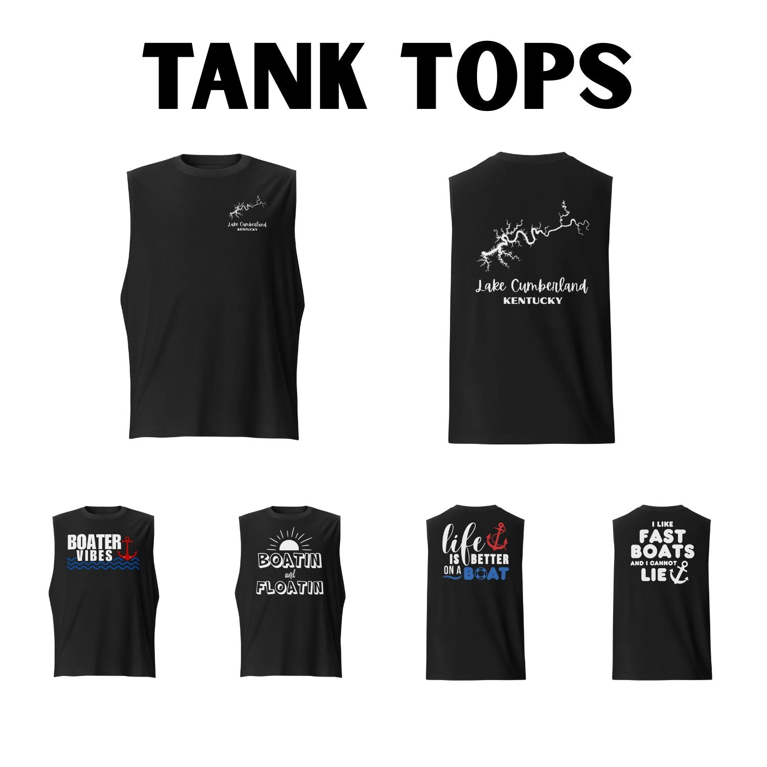 Lake Cumberland Tank Tops