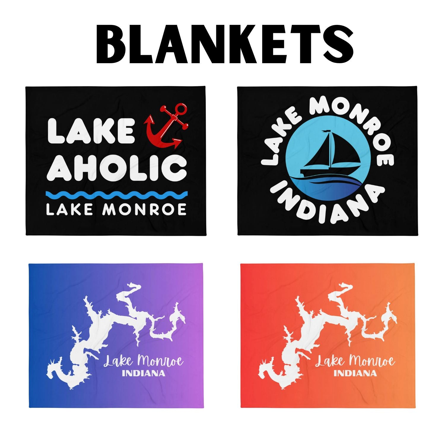 Lake Monroe Blankets
