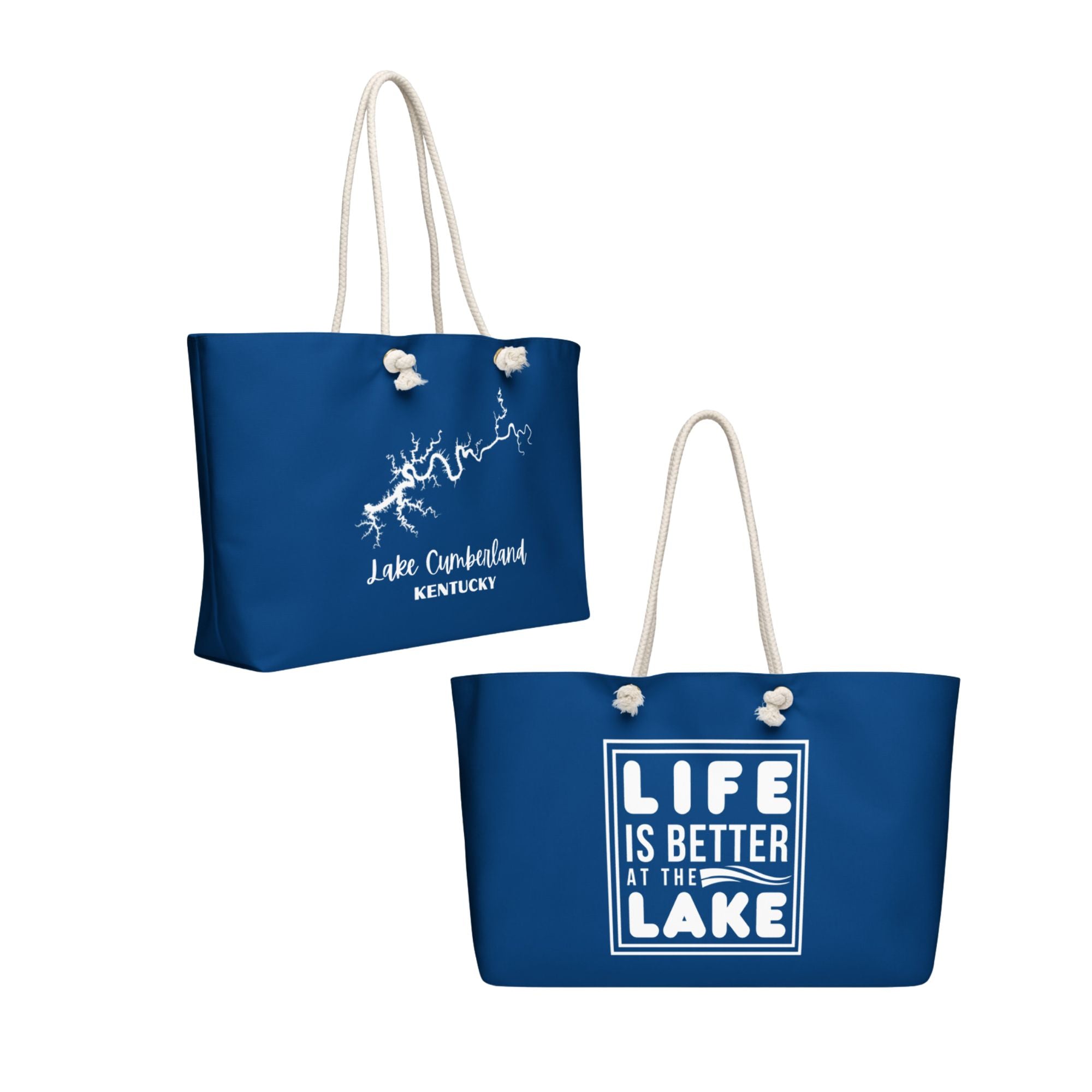 Lake Cumberland "Life is Better at the Lake" Weekender Bag