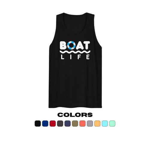 "Boat Life" Muscle Tank Top
