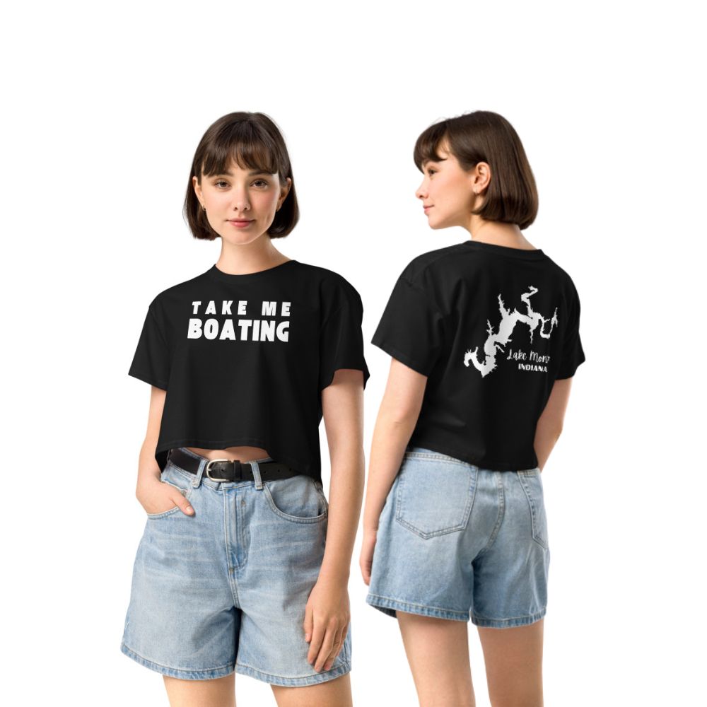 Lake Monroe "Take Me Boating" Crop Top