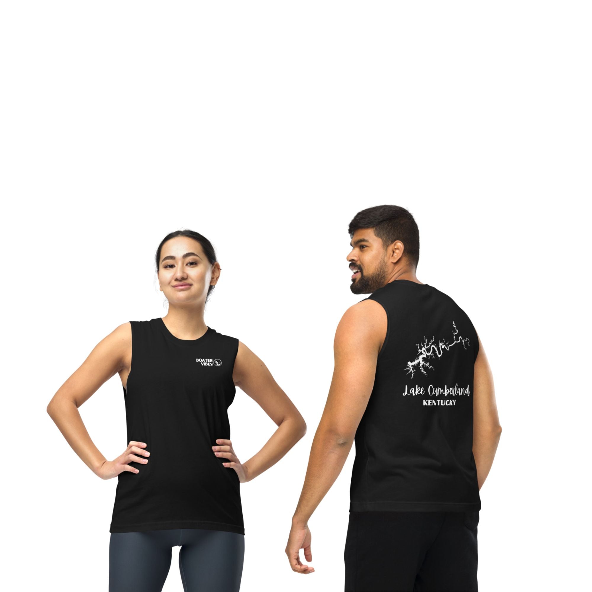 Lake Cumberland "Boater Vibes" Muscle Tank Top