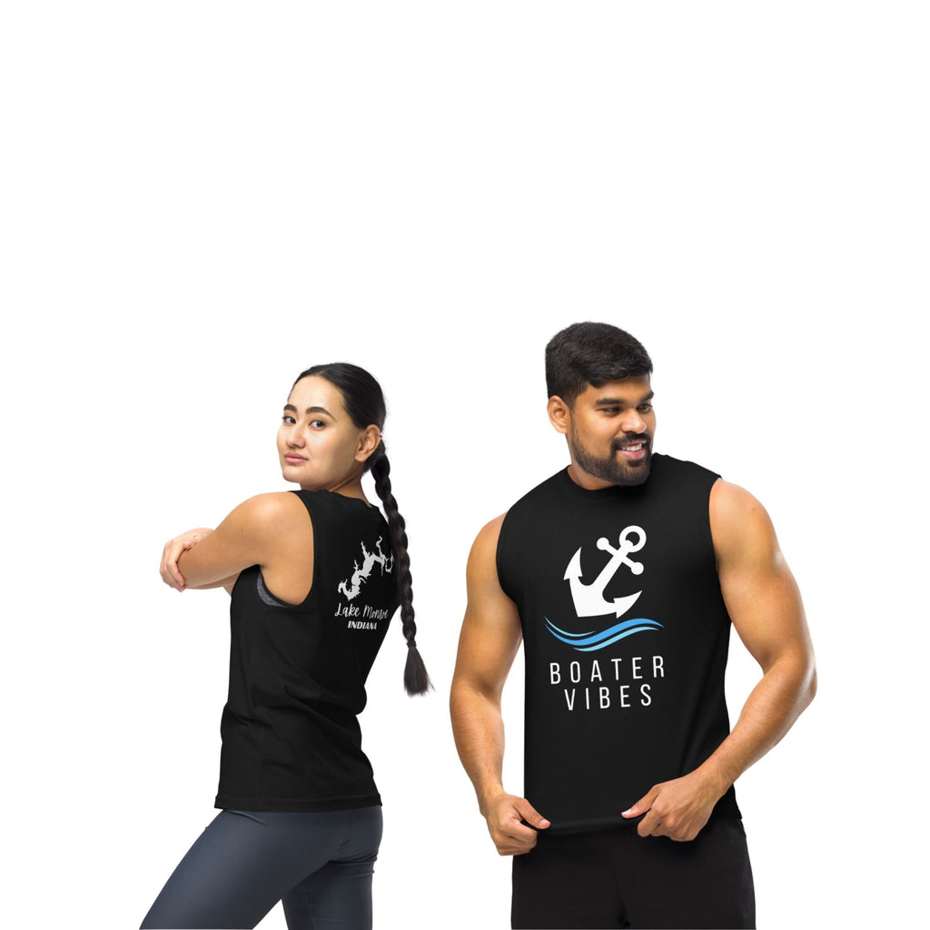 Lake Monroe "Boater Vibes" Muscle Tank Top