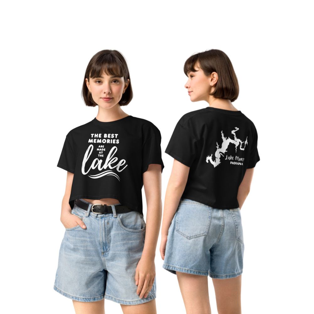 Lake Monroe "The Best Memories are Made at the Lake" Crop Top