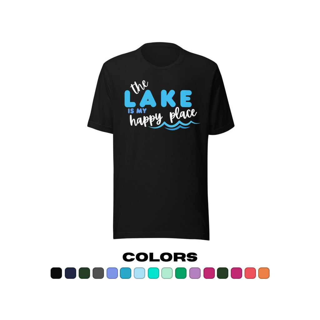 "The Lake is My Happy Place" T-Shirt