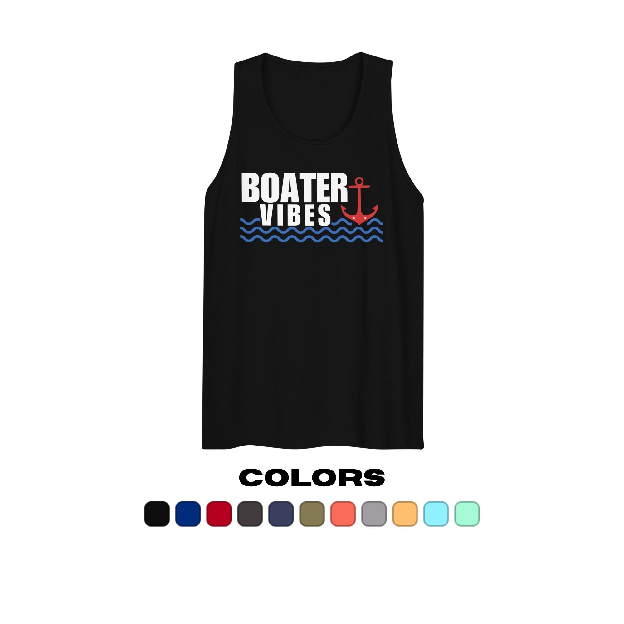 Boater Vibes Muscle Tank Top