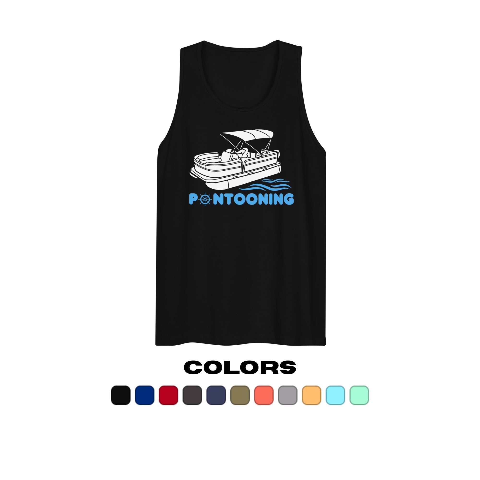 "Pontooning" Muscle Tank Top