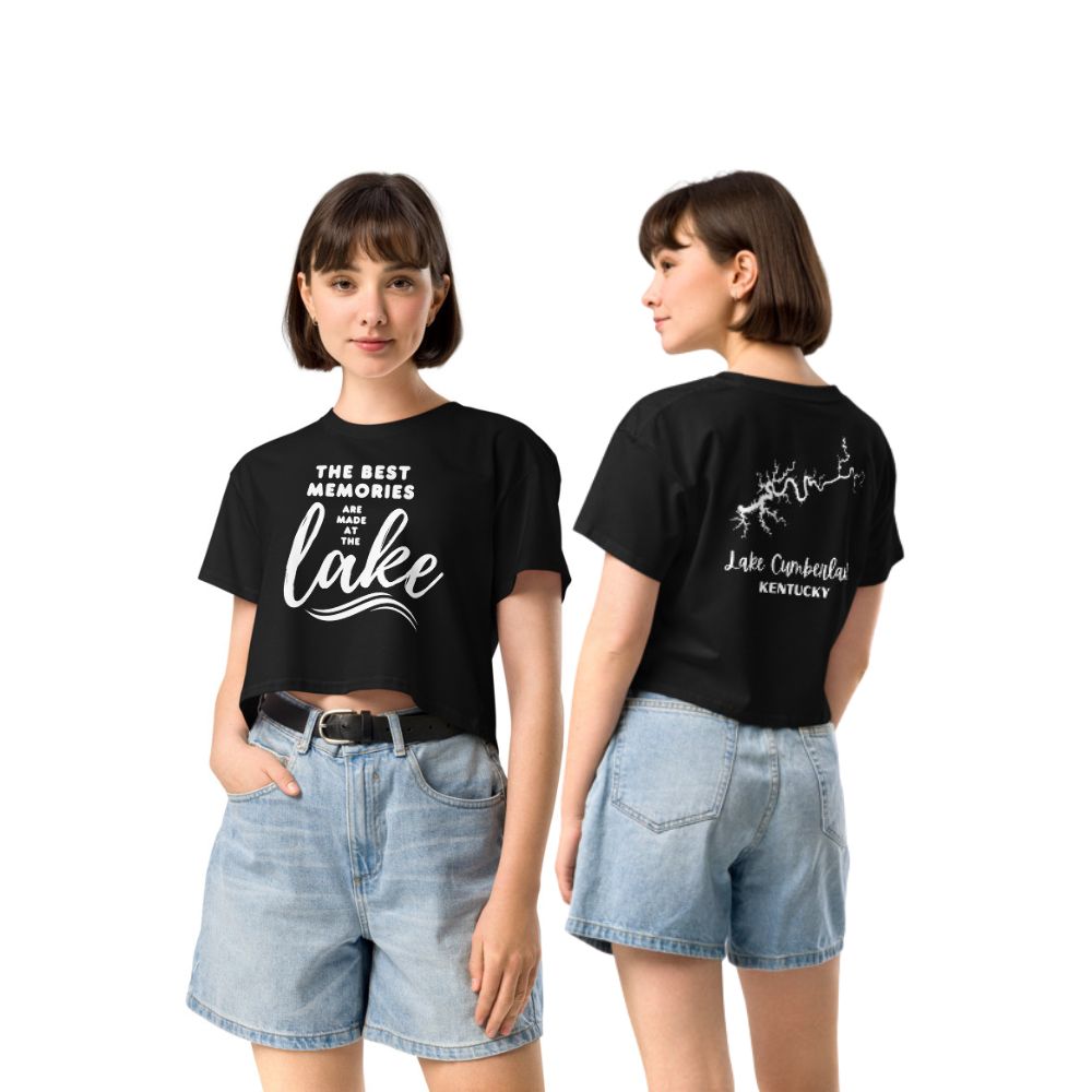 Lake Cumberland "The Best Memories are Made at the Lake" Crop Top