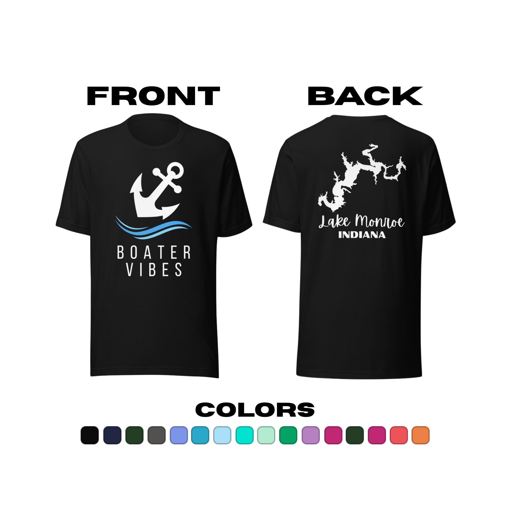 Lake Monroe "Boater Vibes" T-Shirt