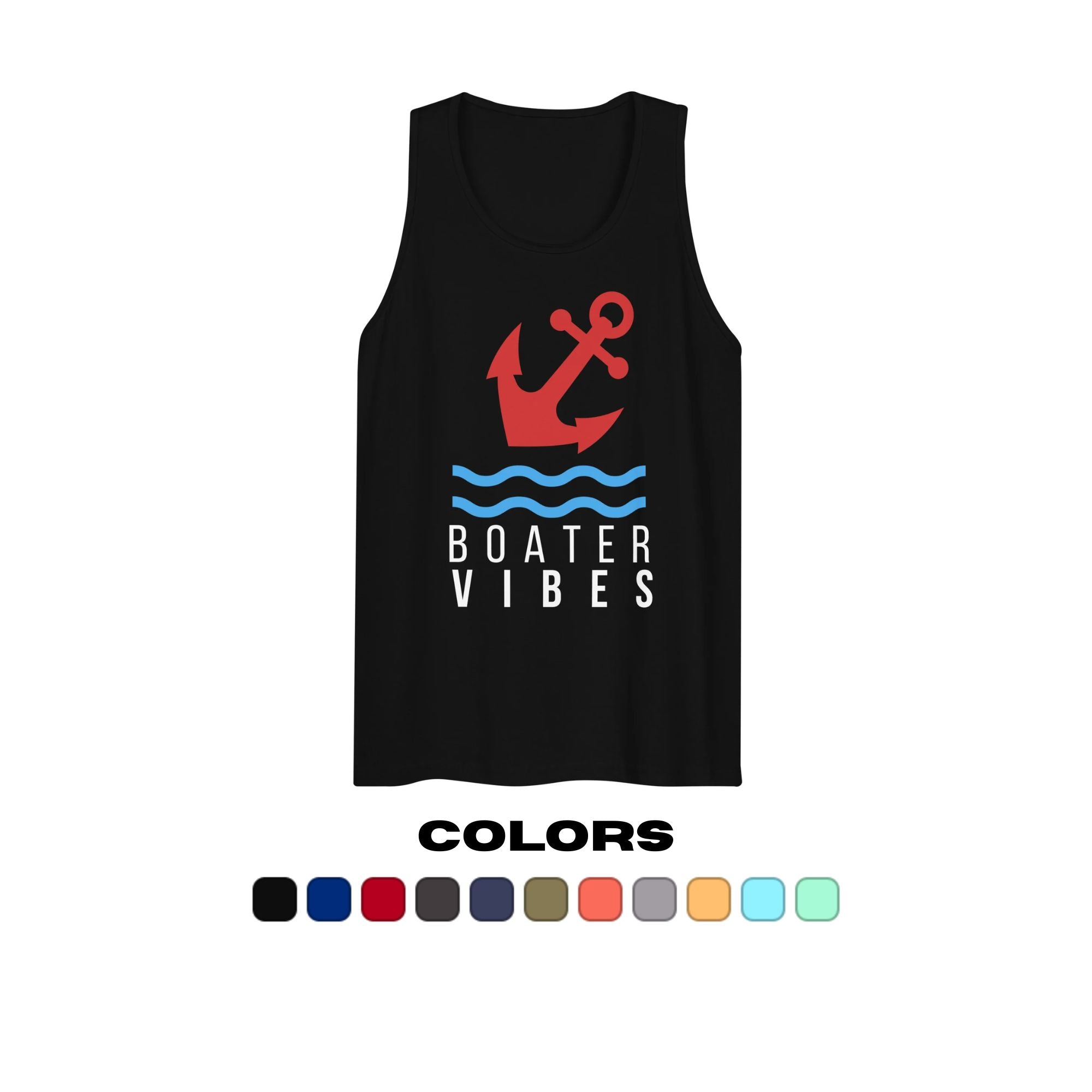 Boater Vibes Muscle Tank Top