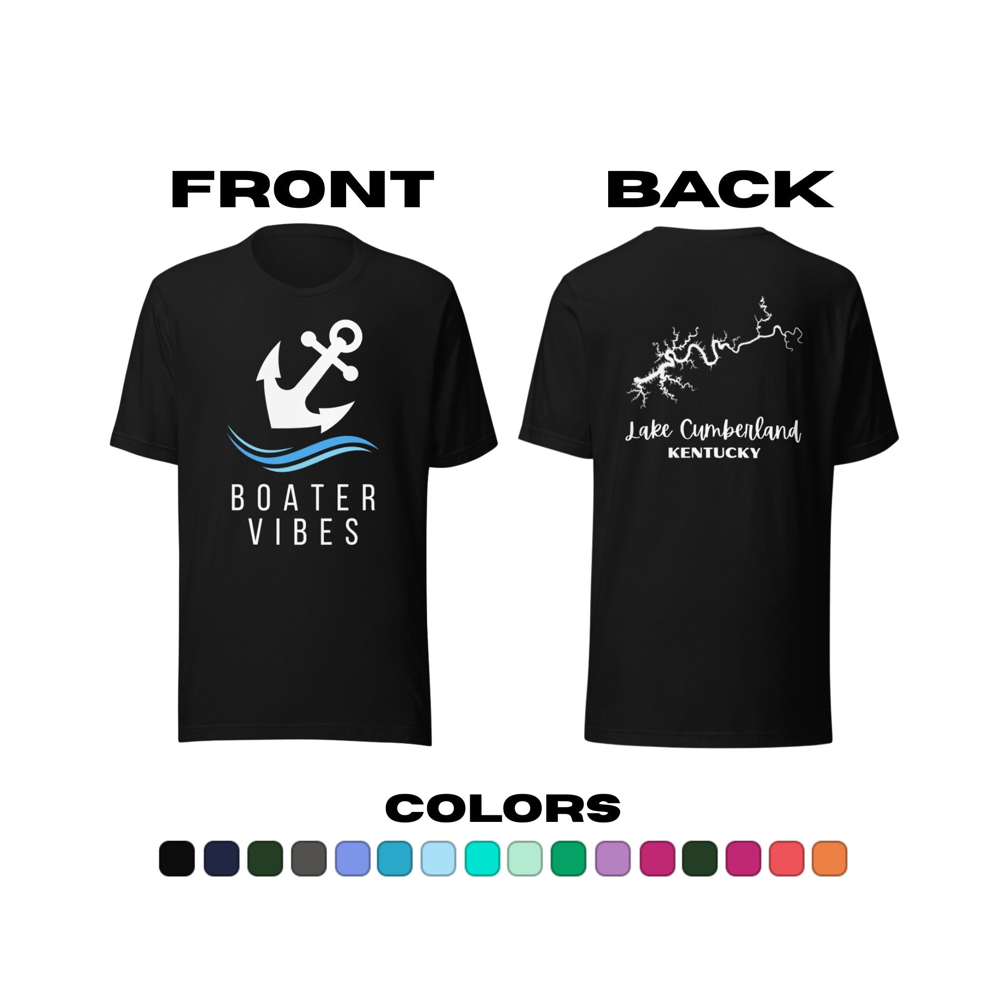 Lake Cumberland "Boater Vibes" T-Shirt