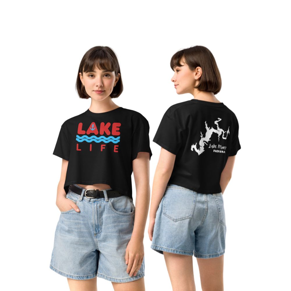 Lake Monroe "Lake Life" Crop Top