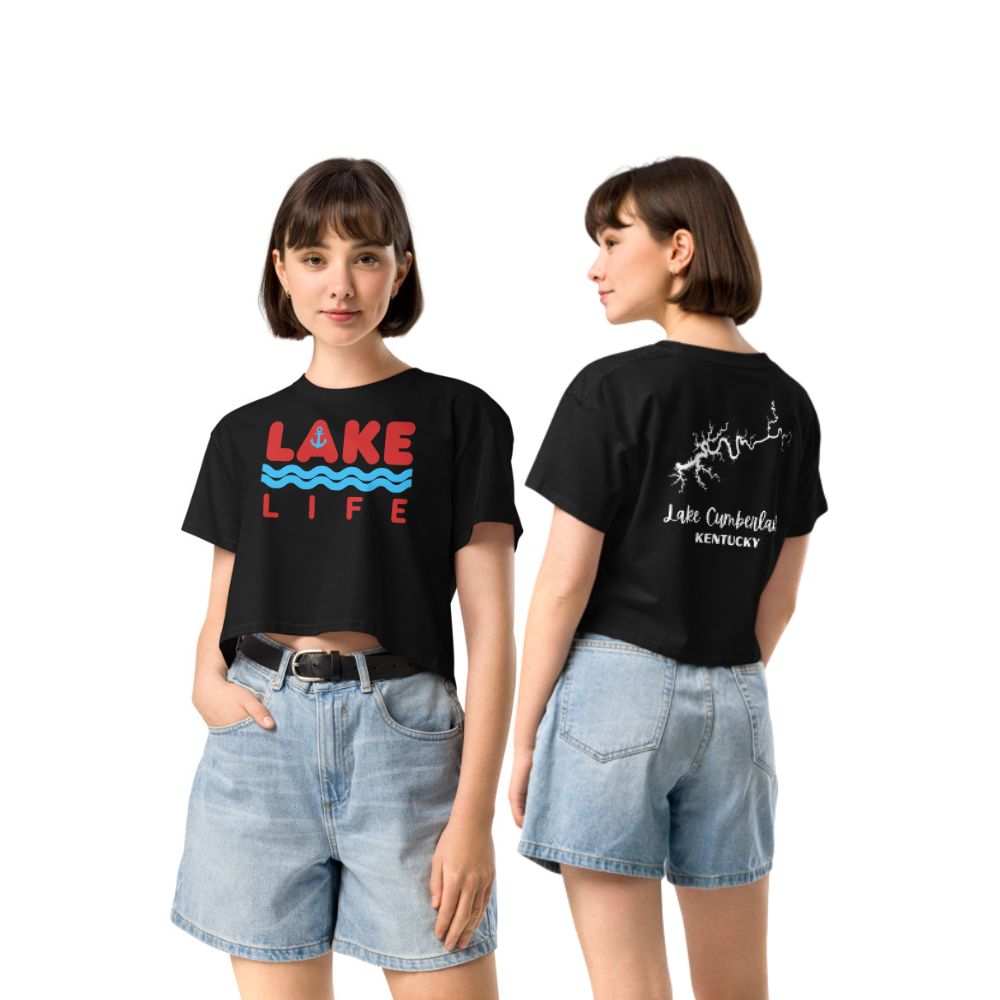Lake Cumberland "Lake Life" Crop Top
