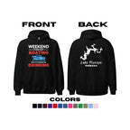 Lake Monroe "Weekend Forecast: Boating with a Chance of Drinking" Hoodie