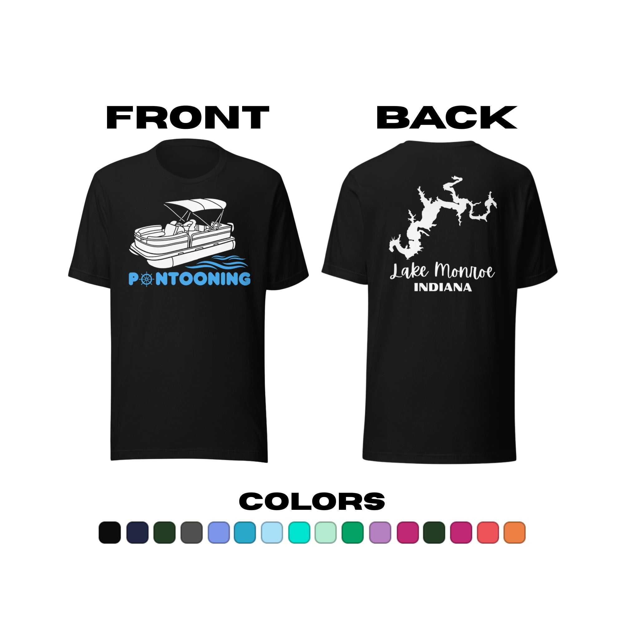 Lake Monroe "Pontooning" T-Shirt