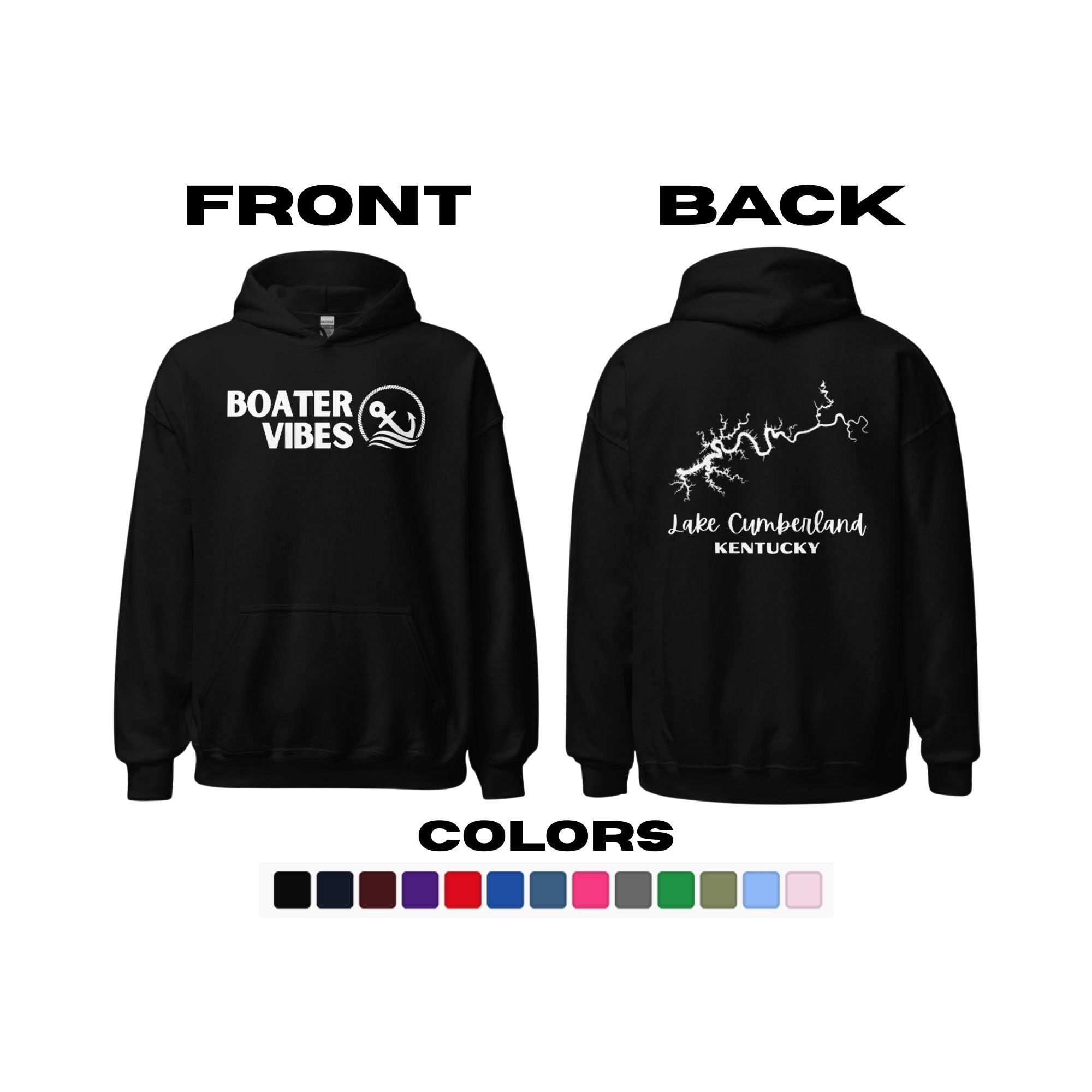Lake Cumberland "Boater Vibes" Hoodie