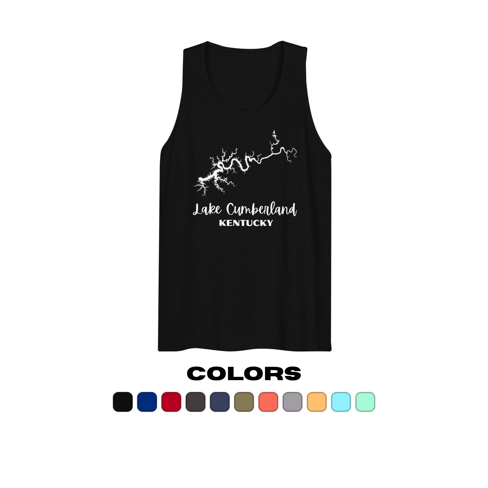 Lake Cumberland Muscle Tank Top