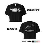 Lake Cumberland "Boater Vibes" Crop Top