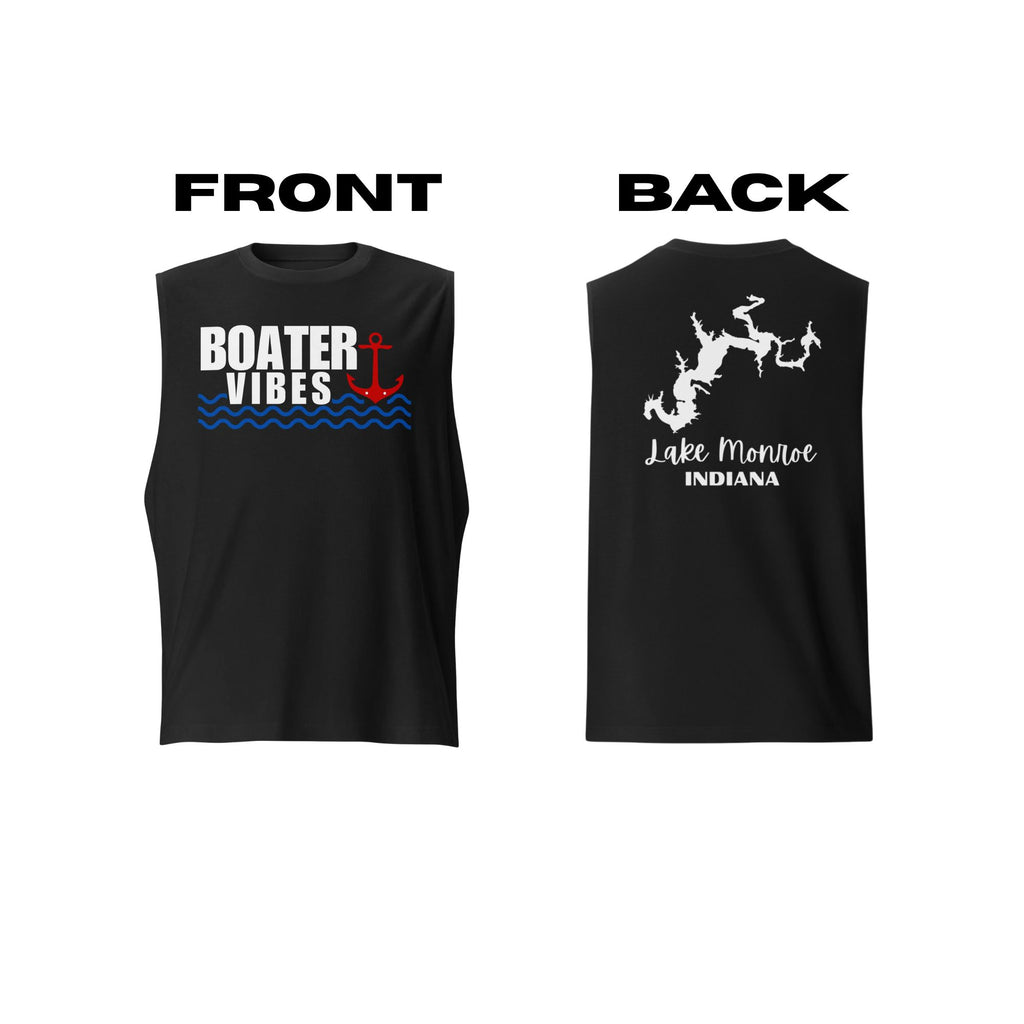 Lake Monroe "Boater Vibes" Muscle Tank Top