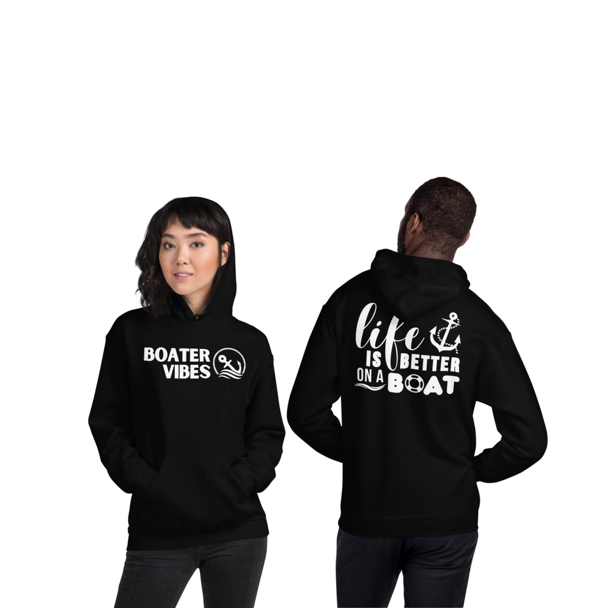 Boater Vibes "Life is Better on a Boat" Hoodie