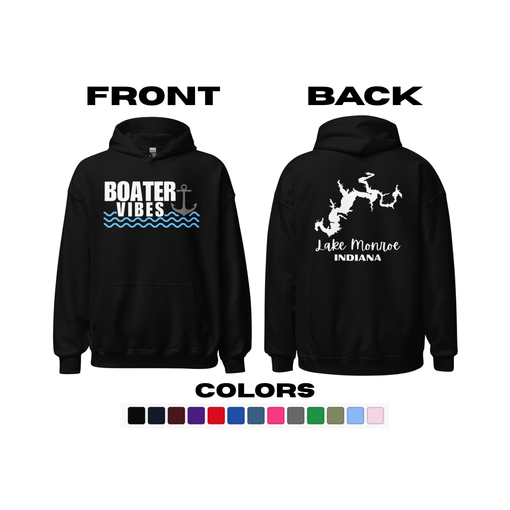 Lake Monroe "Boater Vibes" Hoodie