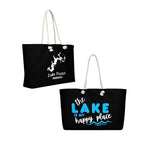Lake Monroe "The Lake is My Happy Place" Weekender Bag