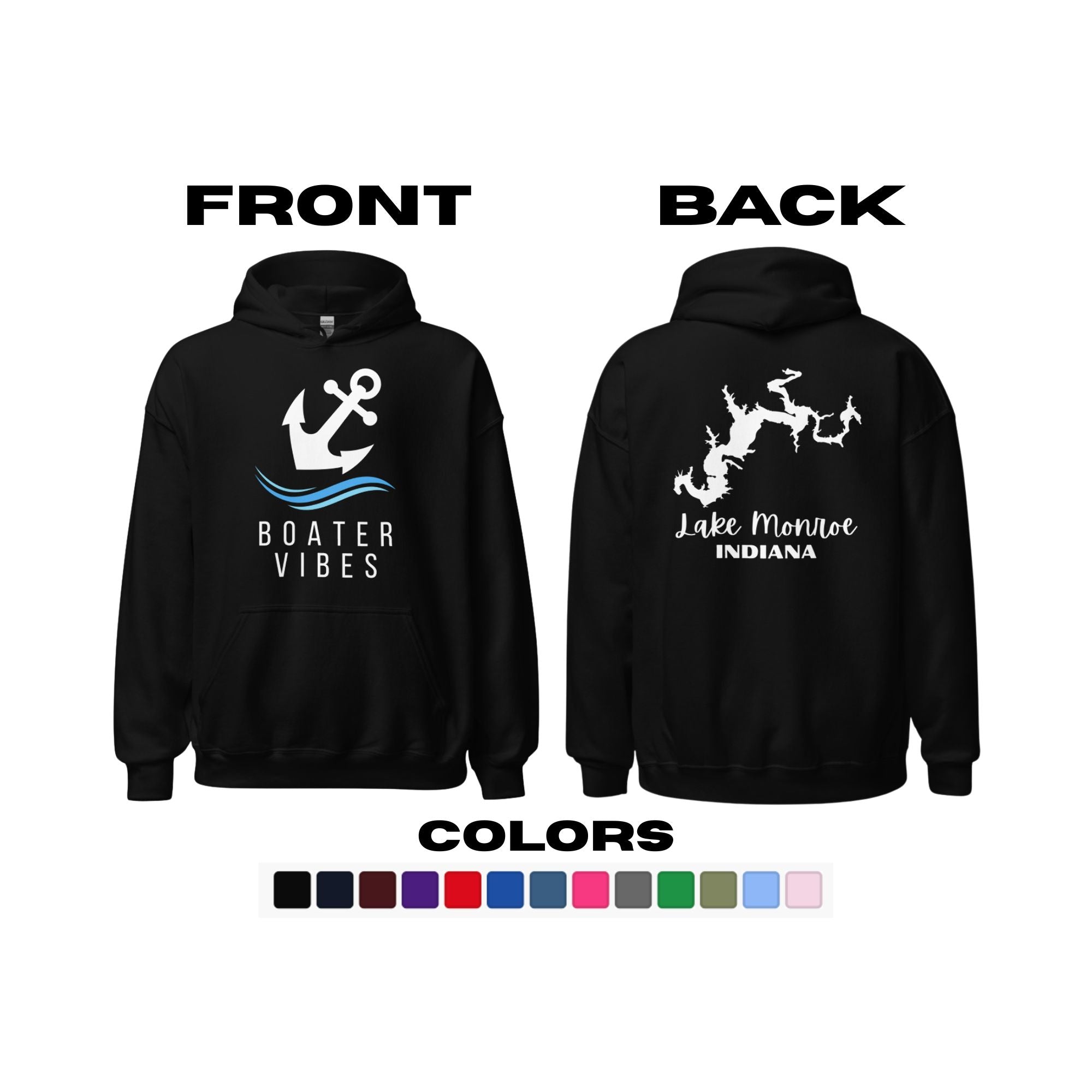 Lake Monroe "Boater Vibes" Hoodie