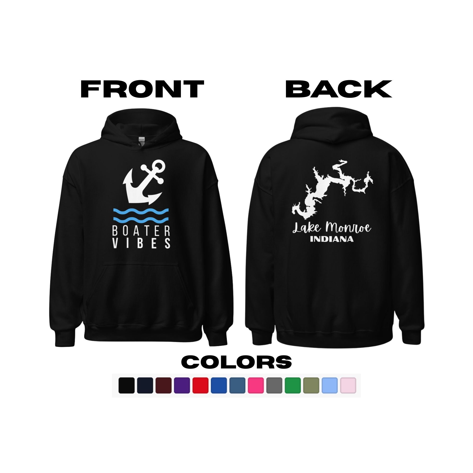 Lake Monroe "Boater Vibes" Hoodie