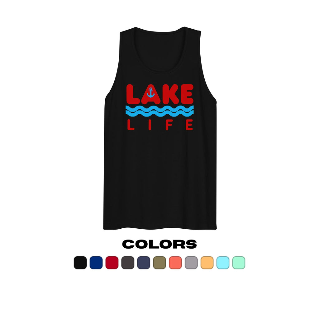 "Lake Life" Muscle Tank Top