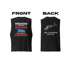 Lake Cumberland "Weekend Forecast: Boating with a Chance of Drinking" Muscle Tank Top
