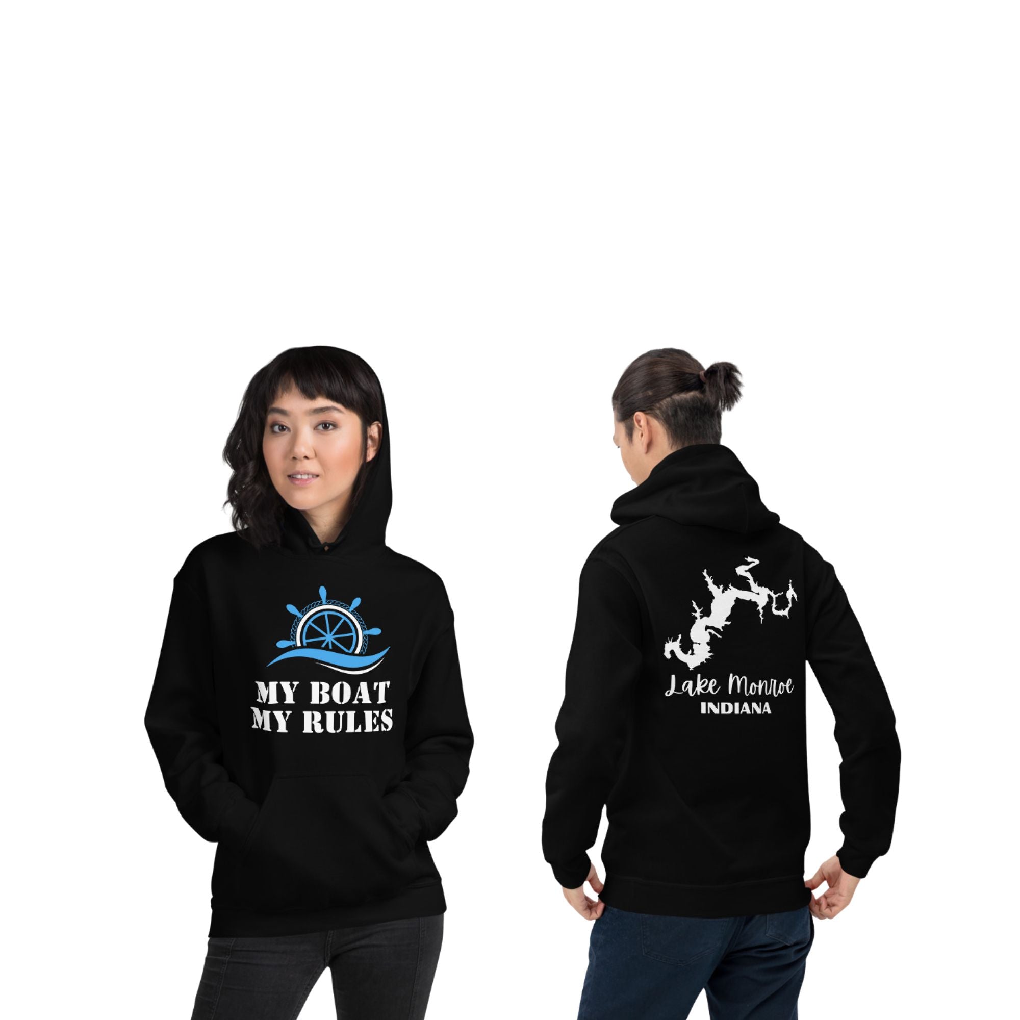 Lake Monroe "My Boat, My Rules" Hoodie