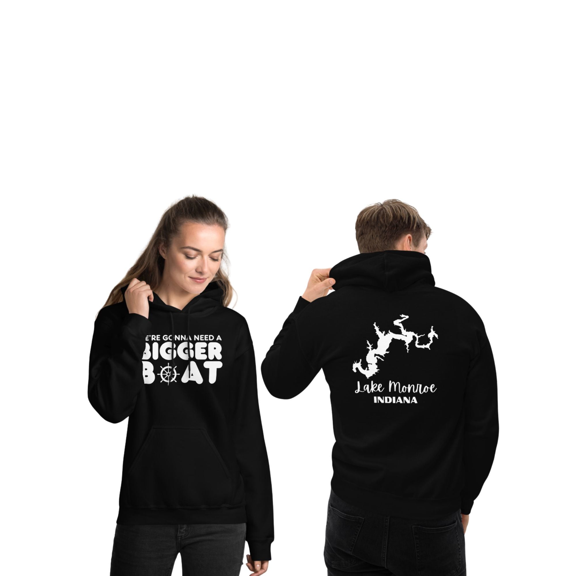 Lake Monroe "We're Gonna Need a Bigger Boat" Hoodie