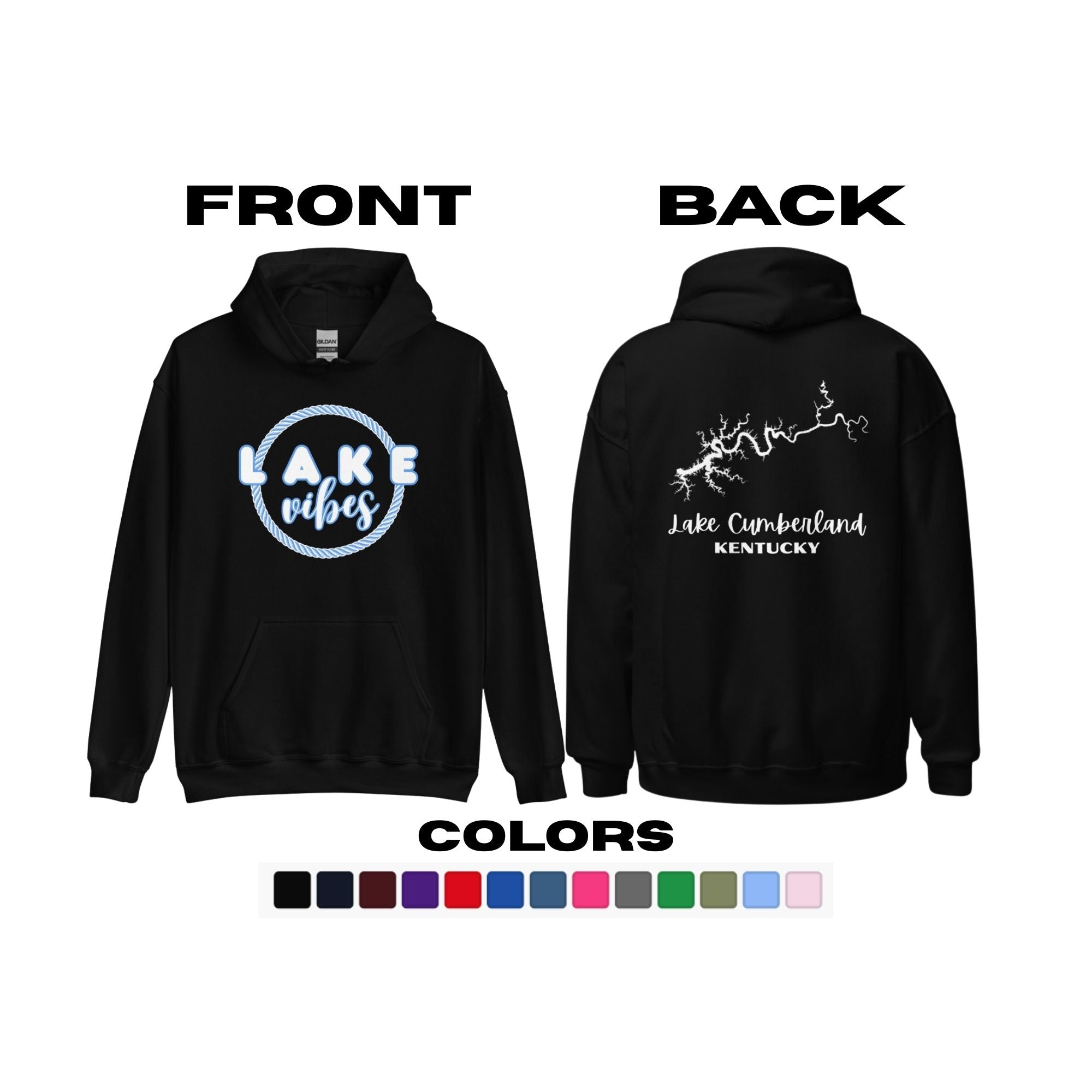 Lake Cumberland "Lake Vibes" Hoodie