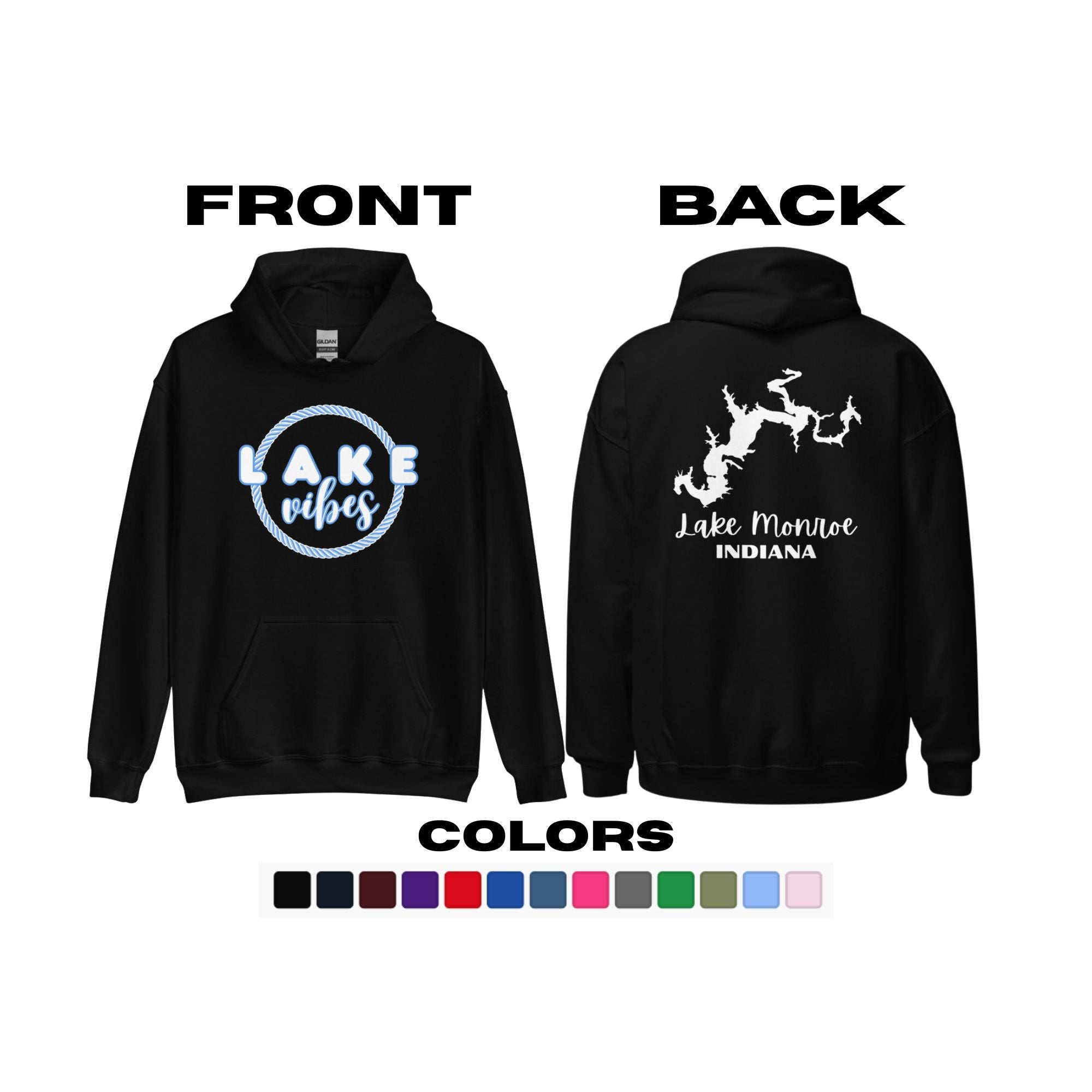 Lake Monroe "Lake Vibes" Hoodie