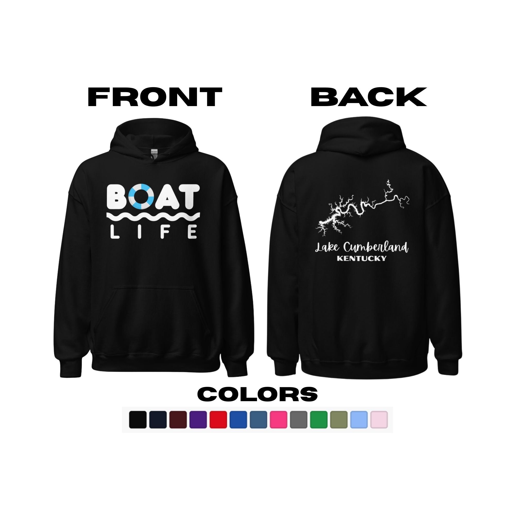 Lake Cumberland "Boat Life" Hoodie