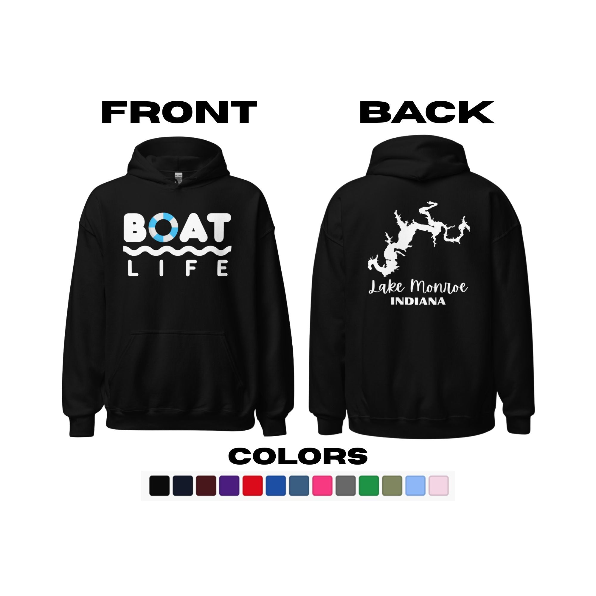 Lake Monroe "Boat Life" Hoodie