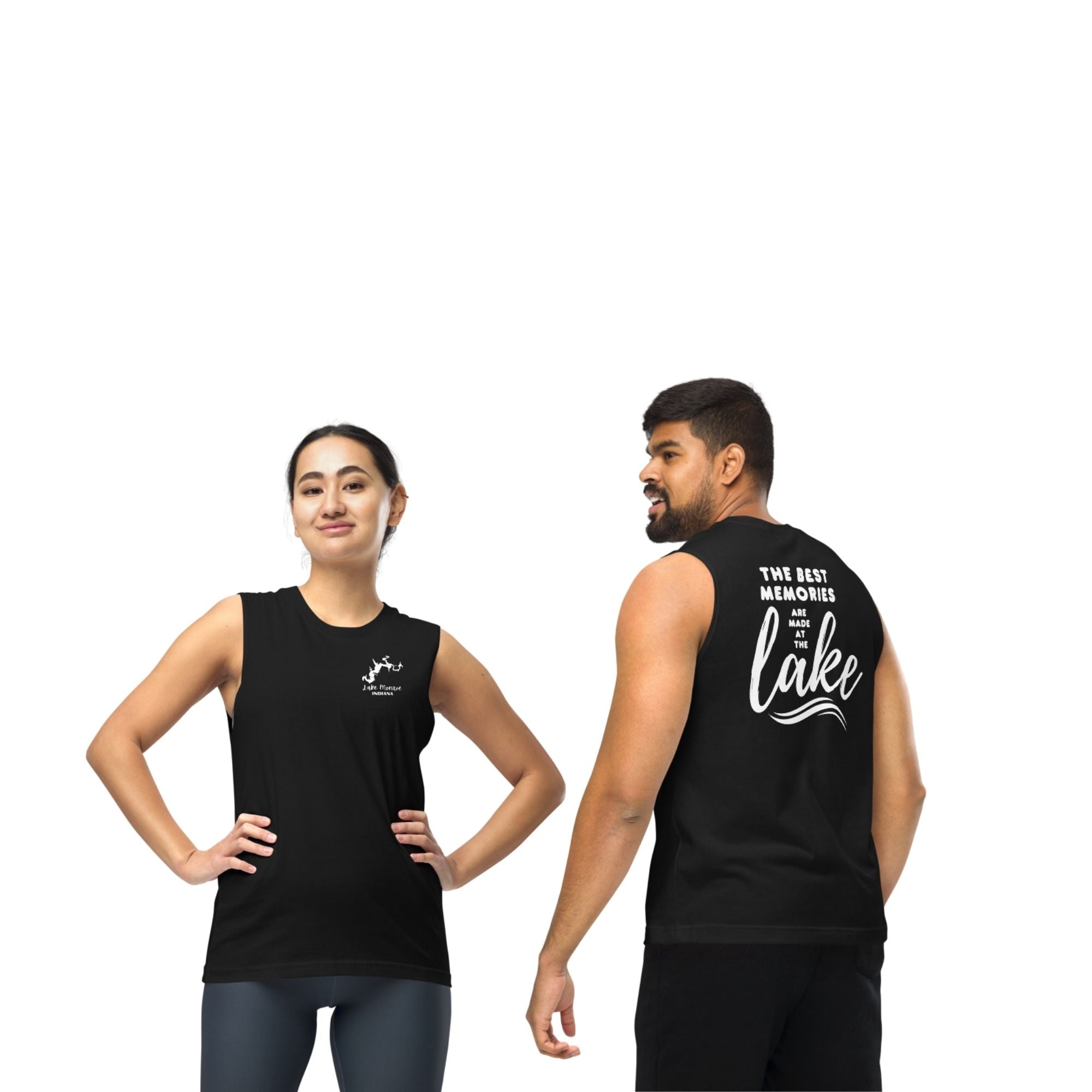 Lake Monroe "The Best Memories Are Made at the Lake" Muscle Tank Top