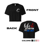 Lake Monroe "Life is Better on a Boat" Crop Top