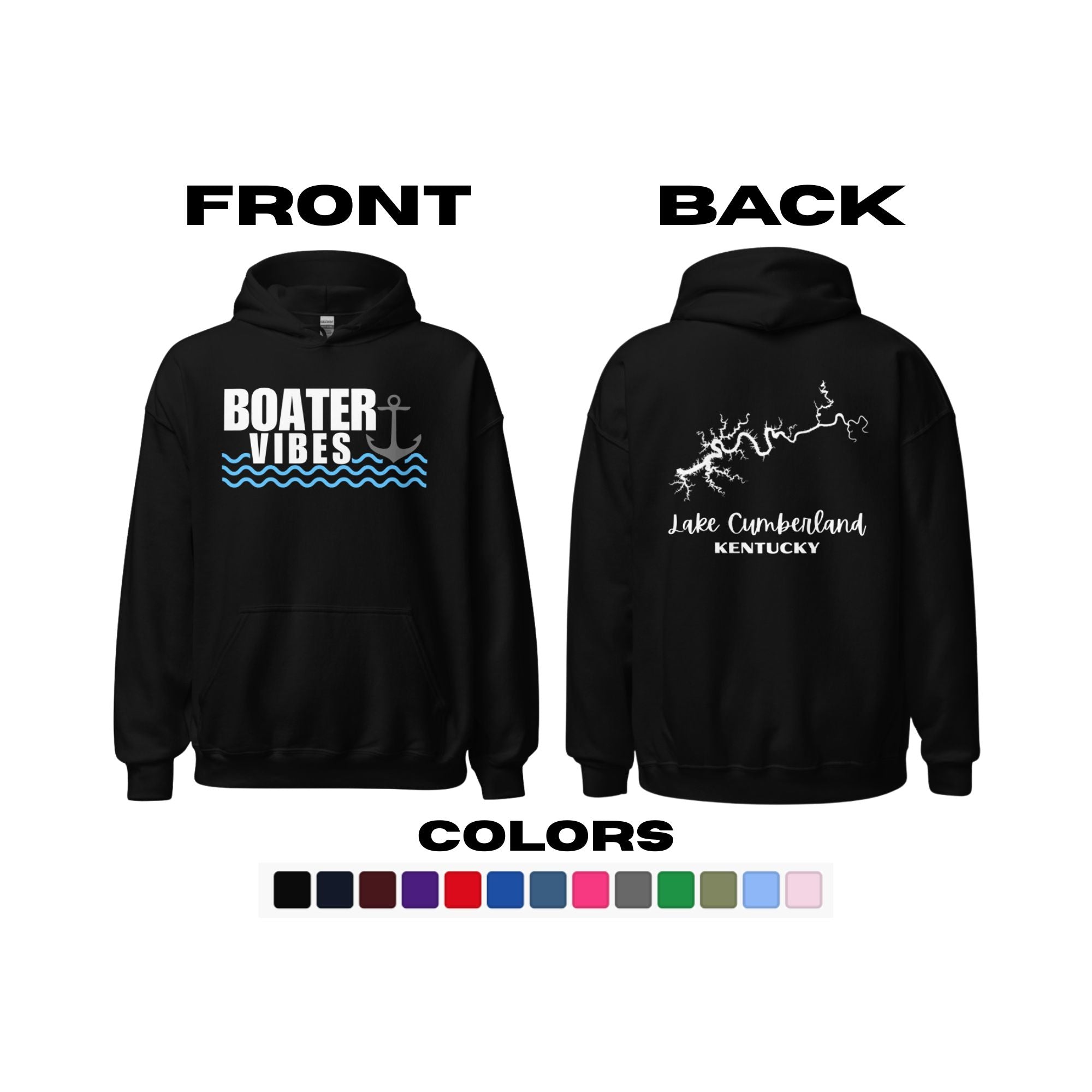 Lake Cumberland "Boater Vibes" Hoodie