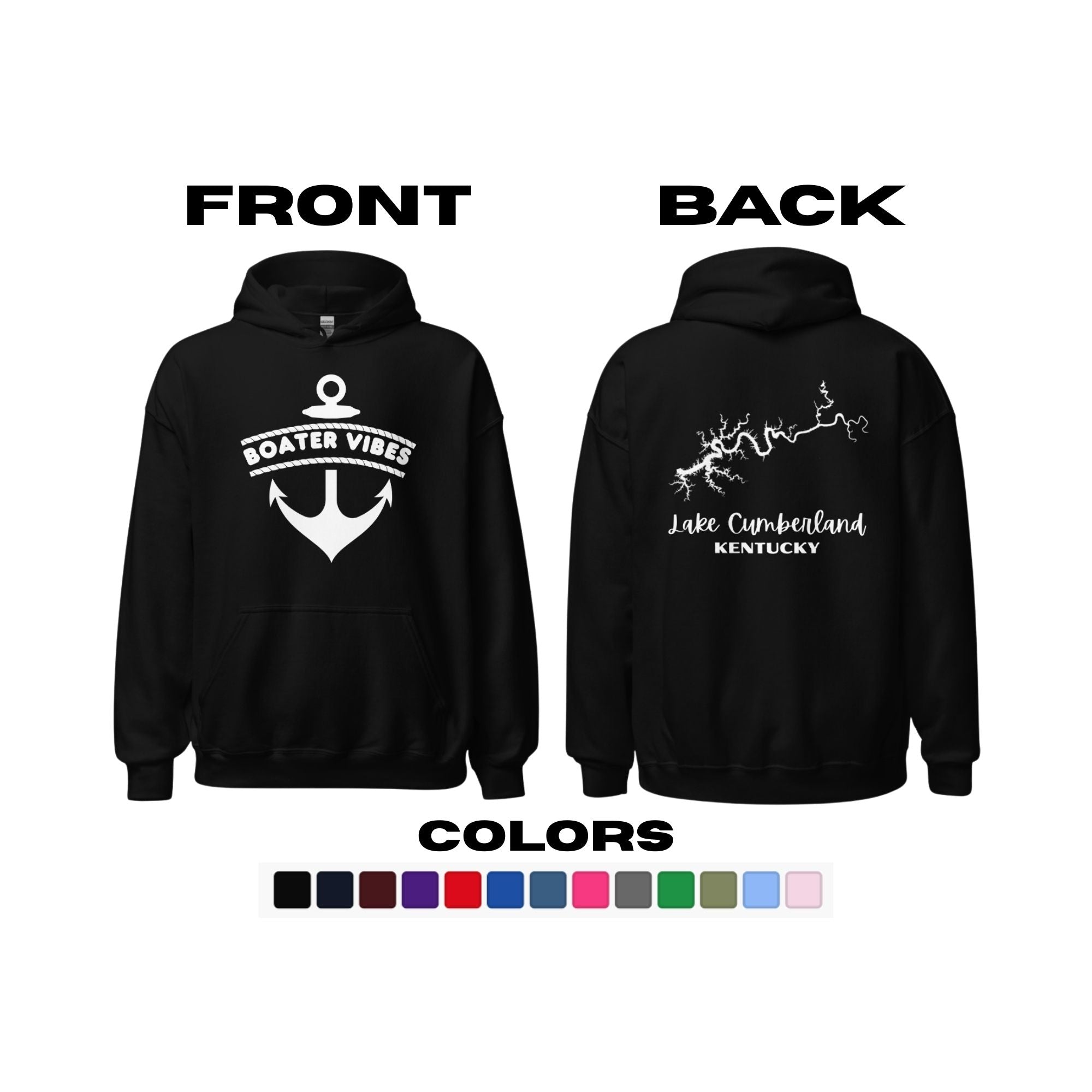 Lake Cumberland "Boater Vibes" Hoodie