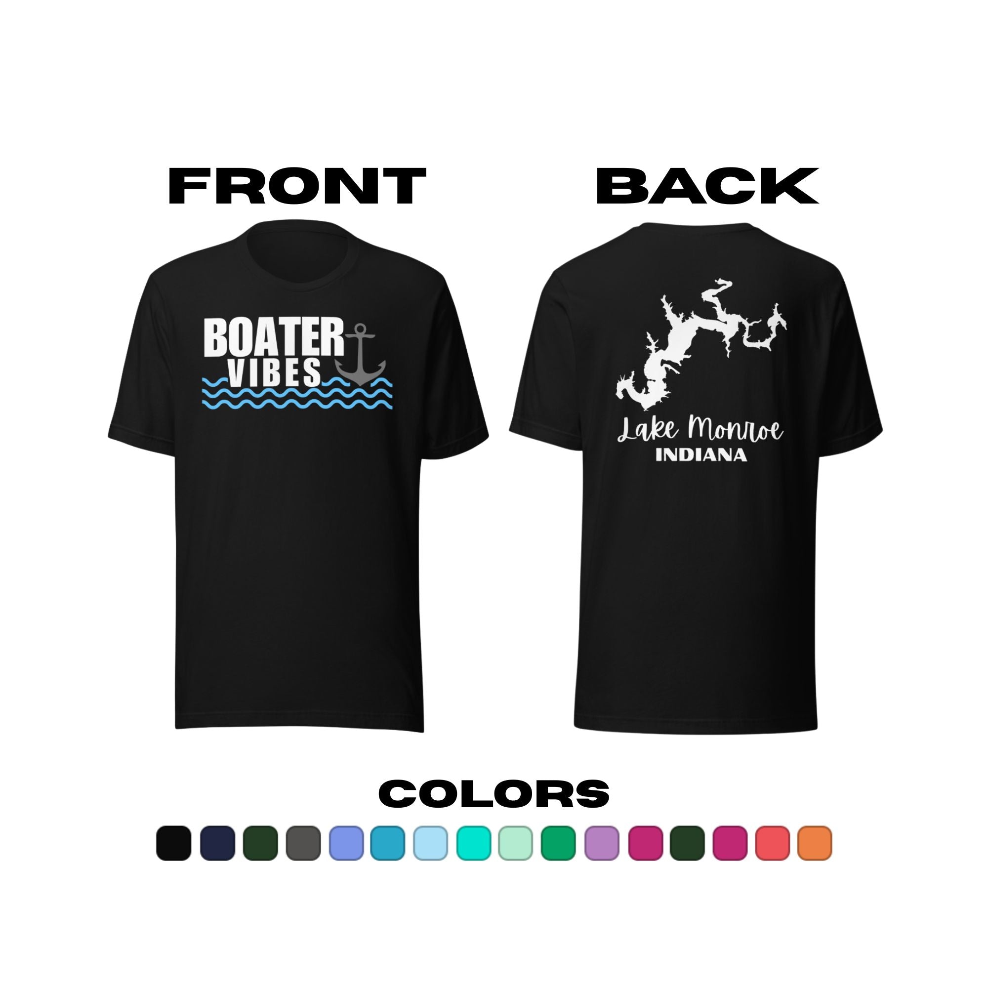 Lake Monroe "Boater Vibes" T-Shirt