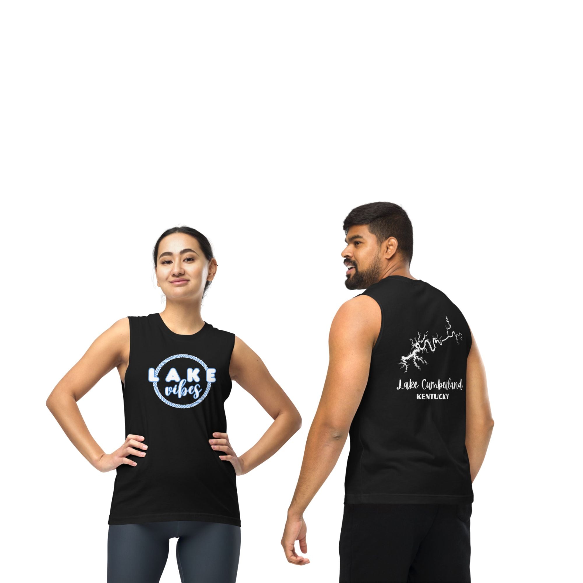 Lake Cumberland "Lake Vibes" Muscle Tank Top