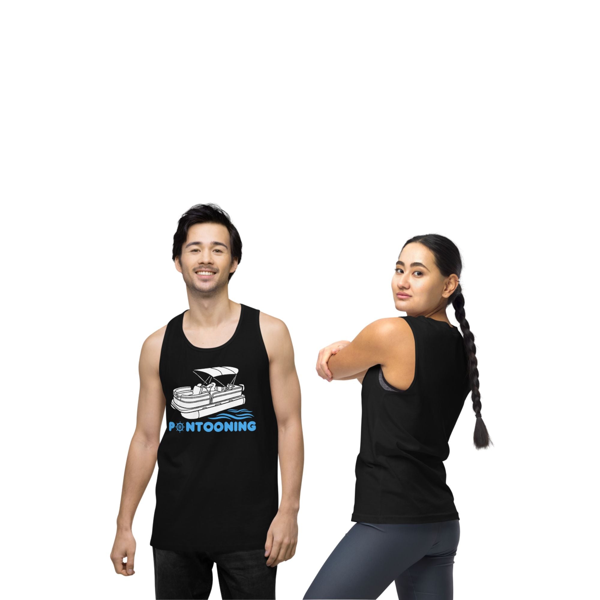 "Pontooning" Muscle Tank Top