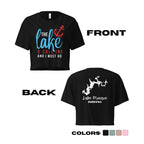 Lake Monroe "The Lake is Calling, And I Must Go" Crop Top