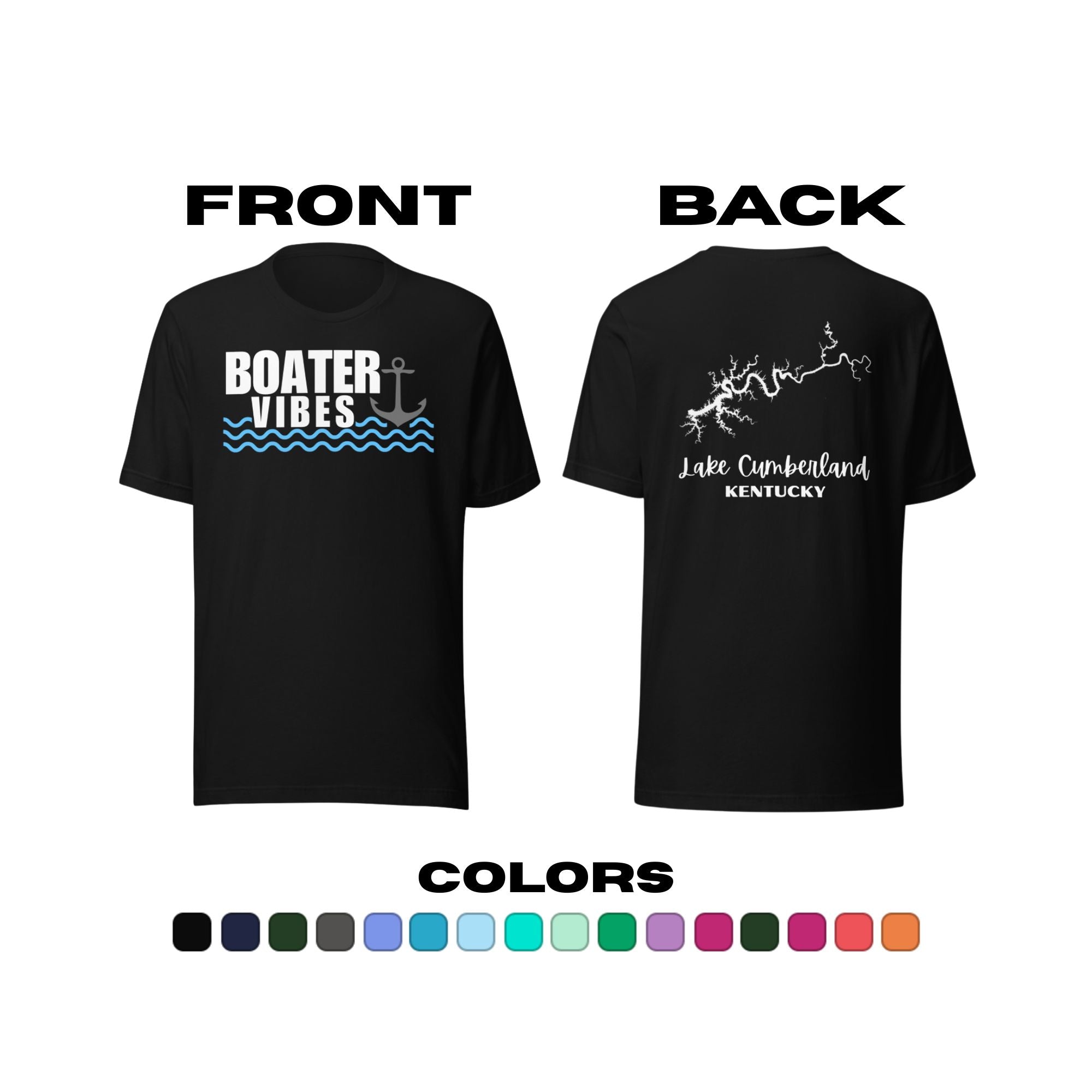 Lake Cumberland "Boater Vibes" T-Shirt