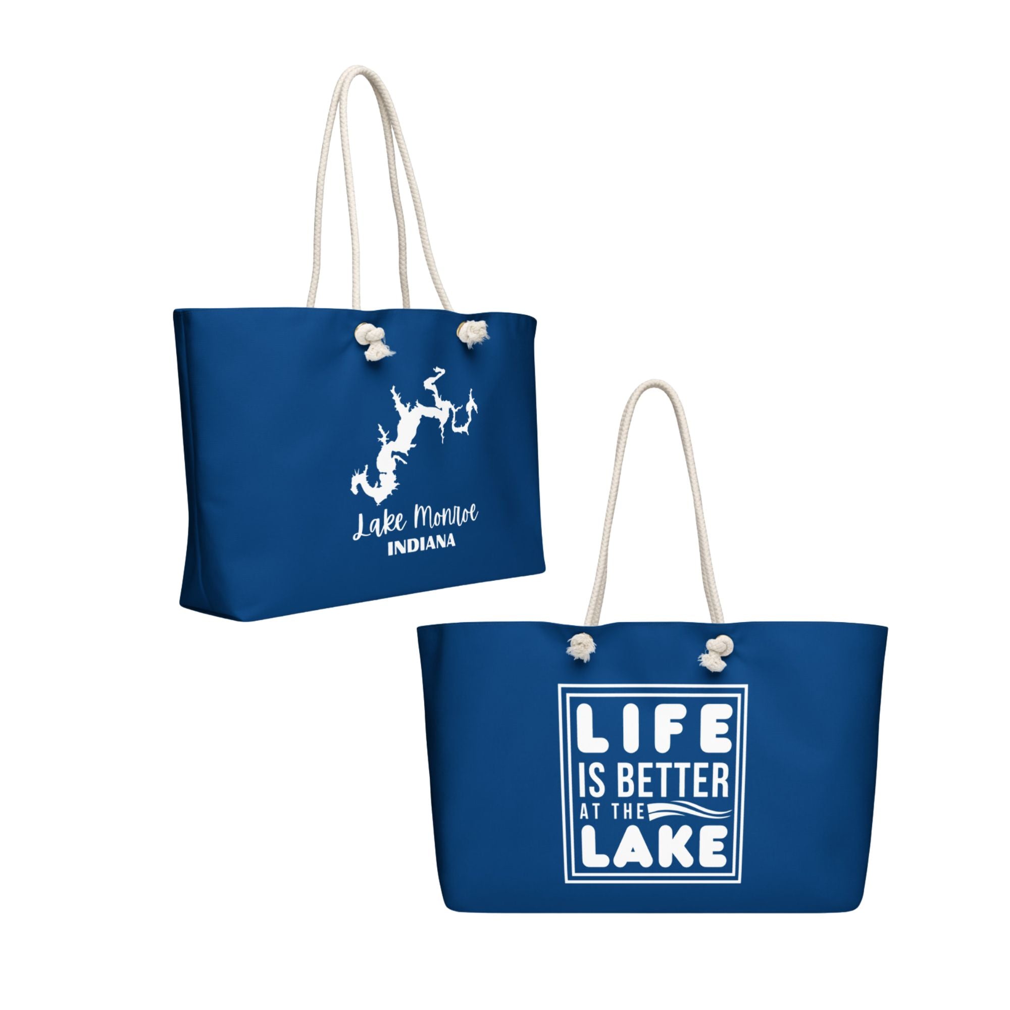 Lake Monroe "Life is Better at the Lake" Weekender Bag