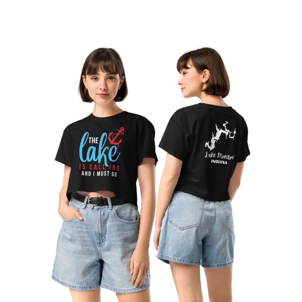 Lake Monroe "The Lake is Calling, And I Must Go" Crop Top