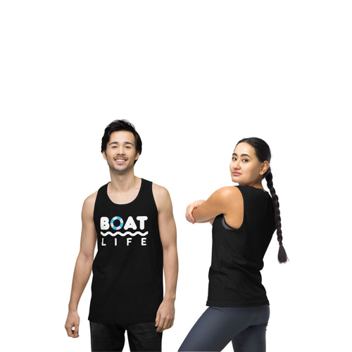 "Boat Life" Muscle Tank Top