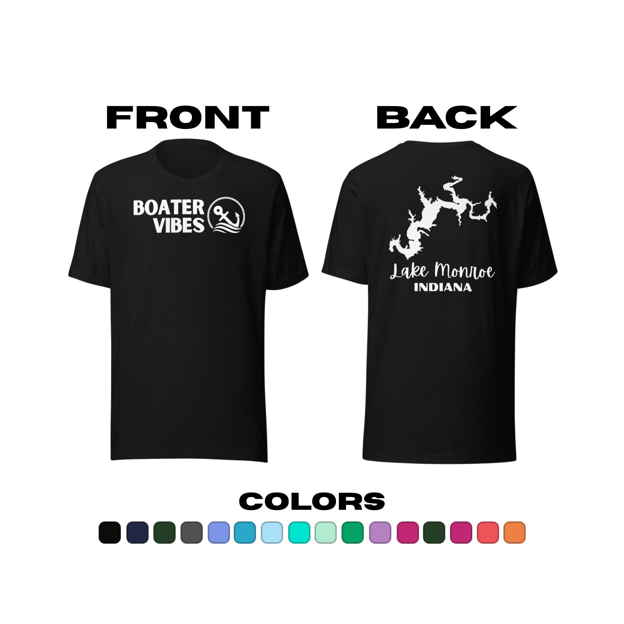 Lake Monroe "Boater Vibes" T-Shirt